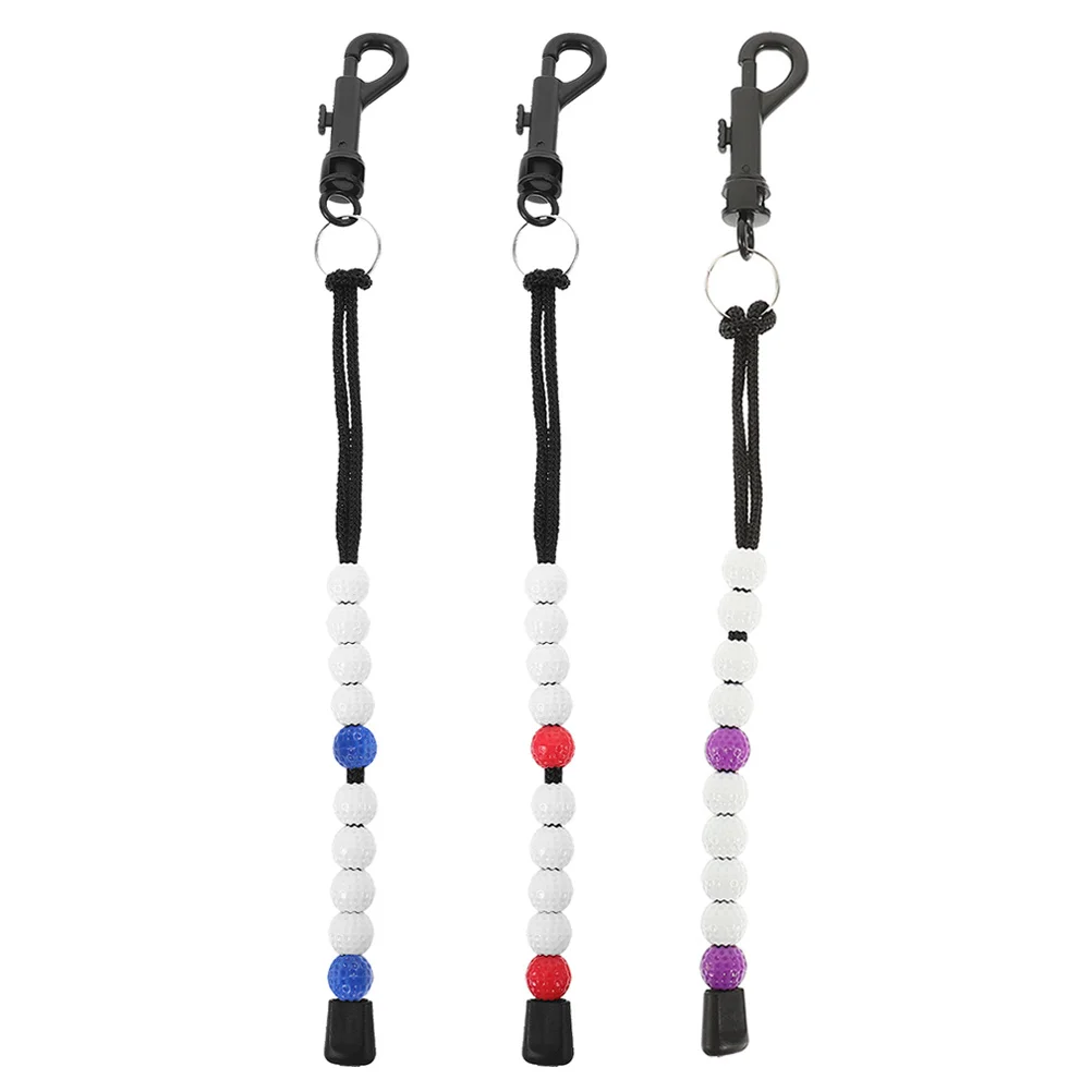 

3Pcs Golf Counters Beads Score Keeper Multifunctional Features Convenient Precision Tracking for Golfing Games