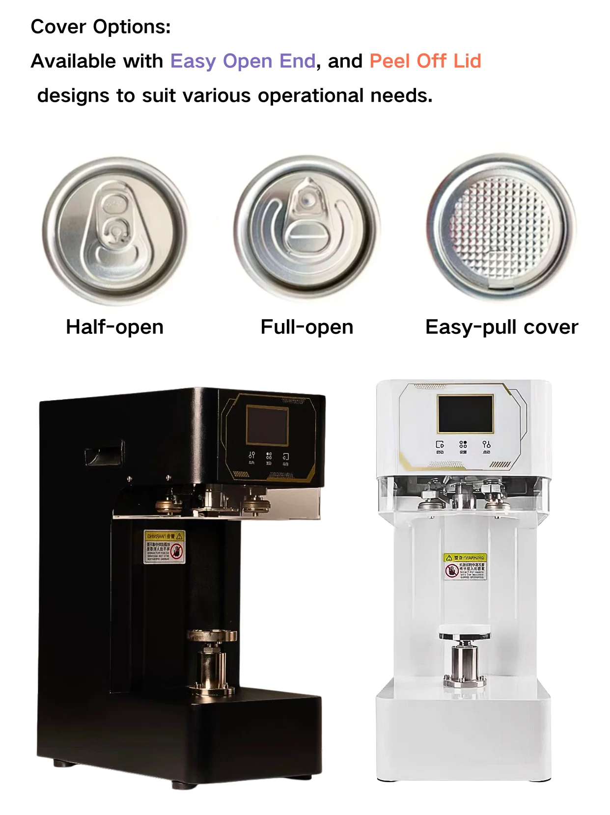 Durable Semi-Automatic Drink Can Sealing Equipment Commercial High Speed Canning Sealer for Milk Tea Soda Plastic Cans Use