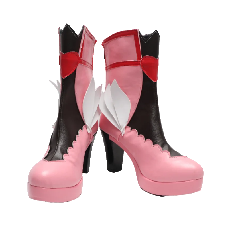 Ow dva cosplay trajes sapatos role play jogo sapatos rosa halloween carnaval festa para homem feminino meninas