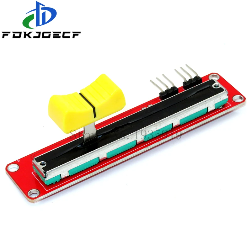 B10K Sliding Slider Potentiometer Switch Slide Block Module for Arduino MCU ARM Electronics DIY