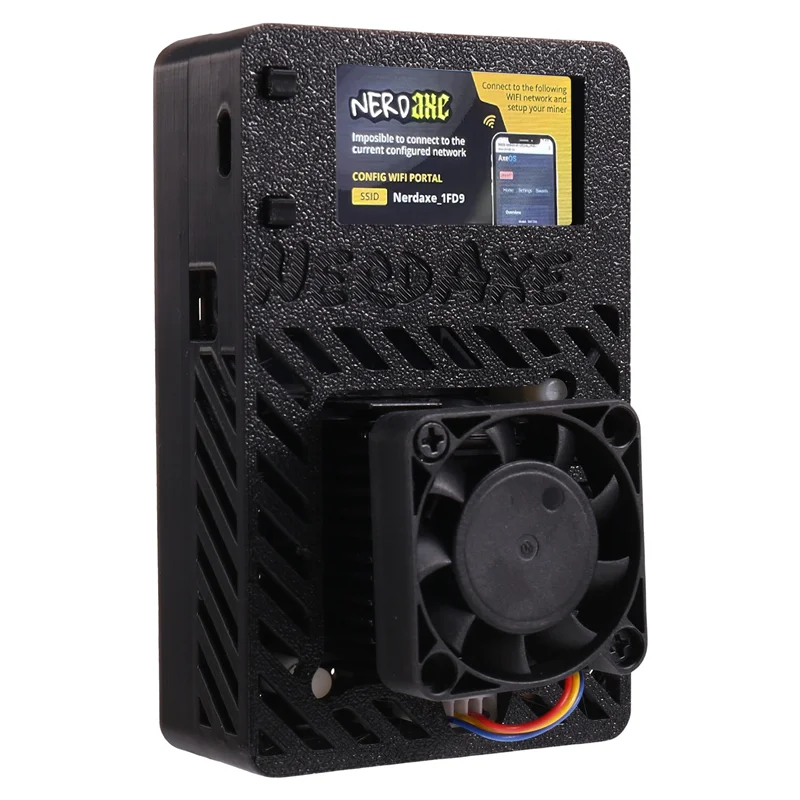 SB-Nerdaxe Nerdminer Mijnwerker 500Gh/S BM1366 ASIC Chip Bitaxe Loterij Mijnbouw Mijnwerker Solo Loterij BTC Mijnwerker US PLUG