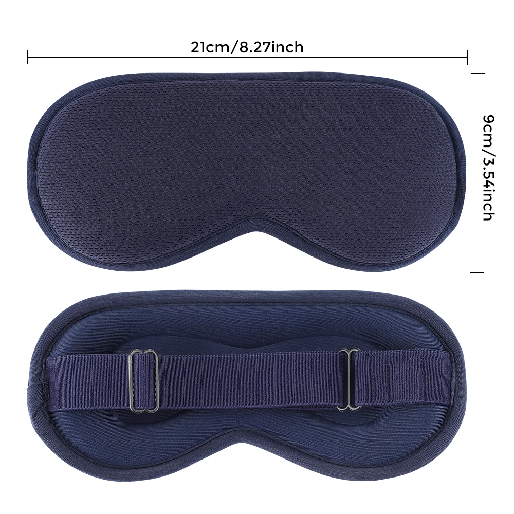 Heated Eye Mask, USB Eye Mask for Dry Eyes with Constant Heating Temperature, Warm Compress Heating Pad for Sleep Dark Circles