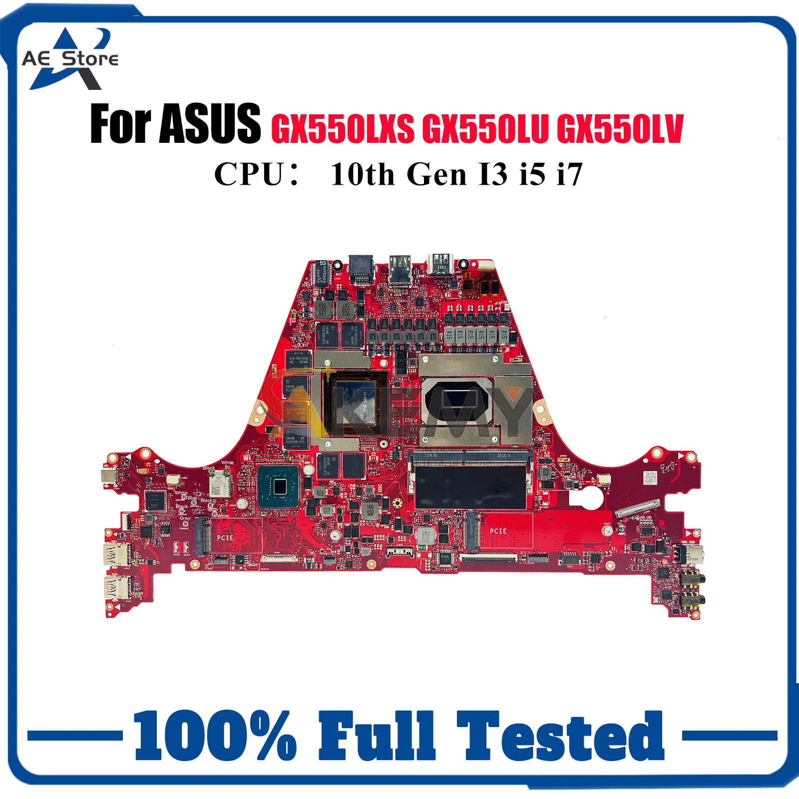

GX550LXS Материнская плата для ноутбука ASUS ROG Zephyrus Duo GX550LXS GX550 GX550LW GX550LV GX550LU GX550LS Материнская плата 10-го поколения I3 i5 i7