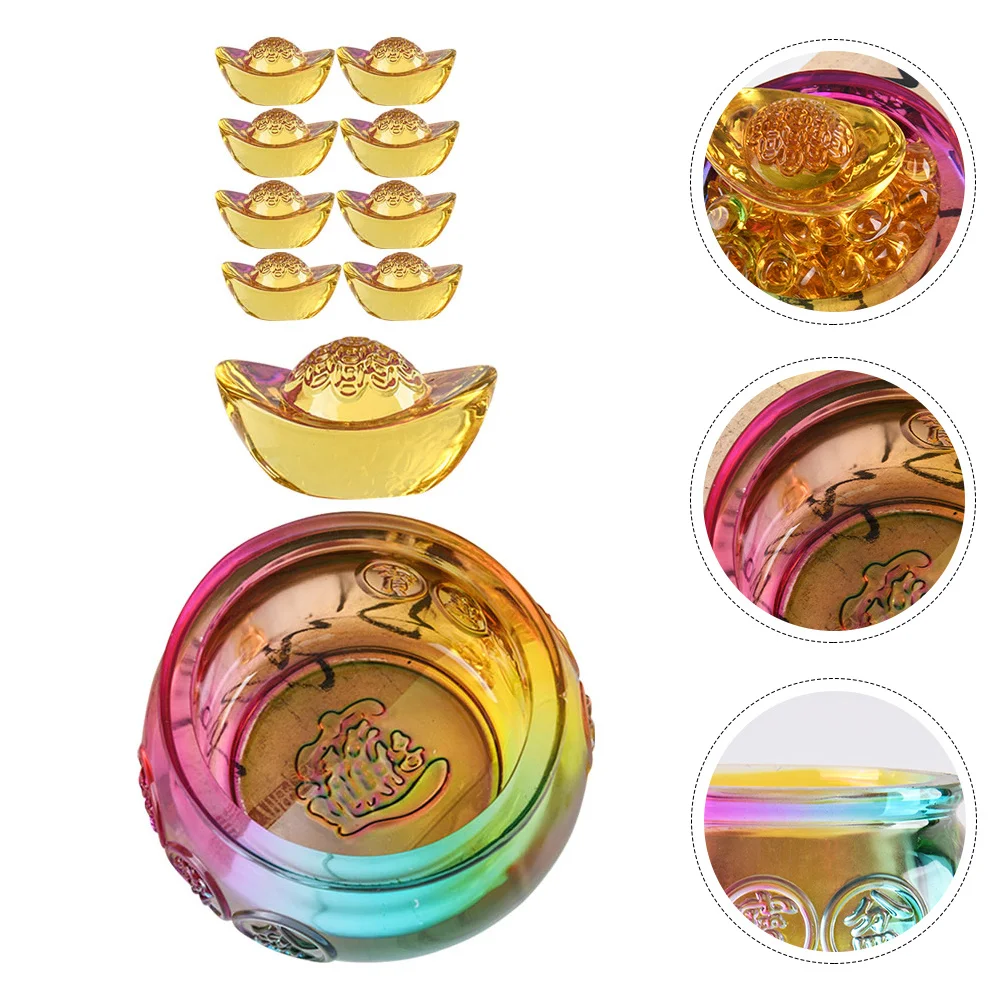 

1Set Desktop Cornucopia Ornament Home Decoration Attractive Design Use Wealth Prosperity Symbol Housewarming Gift