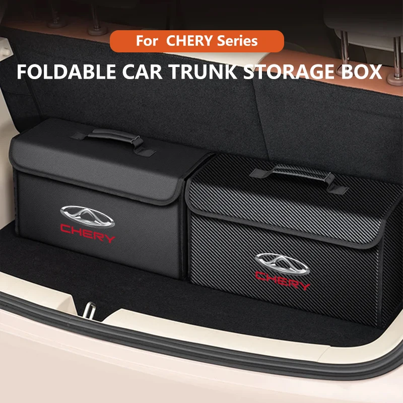 Caixa de armazenamento do porta-malas do carro organizador estiva arrumação recipiente saco para chery tiggo 2 5 4 tiggo7 pro tiggo8 plus 9 arizo 6 8 2025