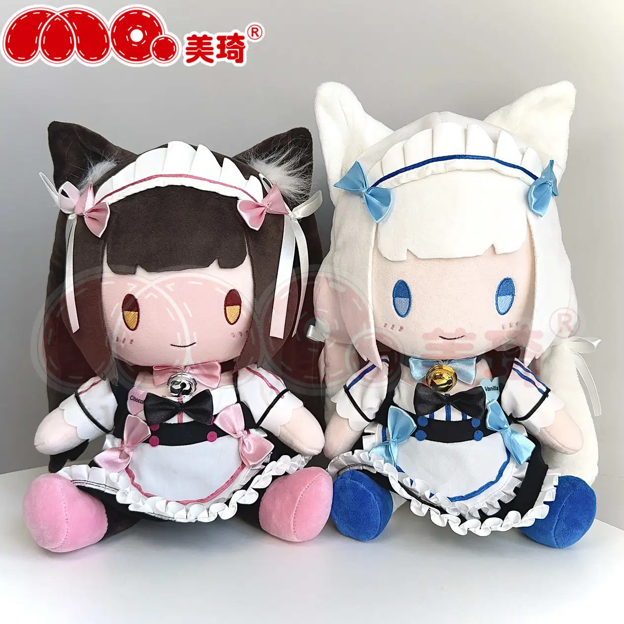 

Cartoon NEKOPARA Plush Toys Cute Chocolate Vanille Plush Stuffed Doll Desktop Decoration Fans Christmas Birthday Gifts