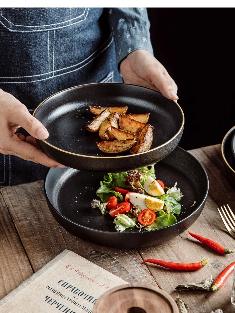 

Пномпень, устойчивая к царапинам керамическая матовая посуда, круглая домашняя соломенная шляпа