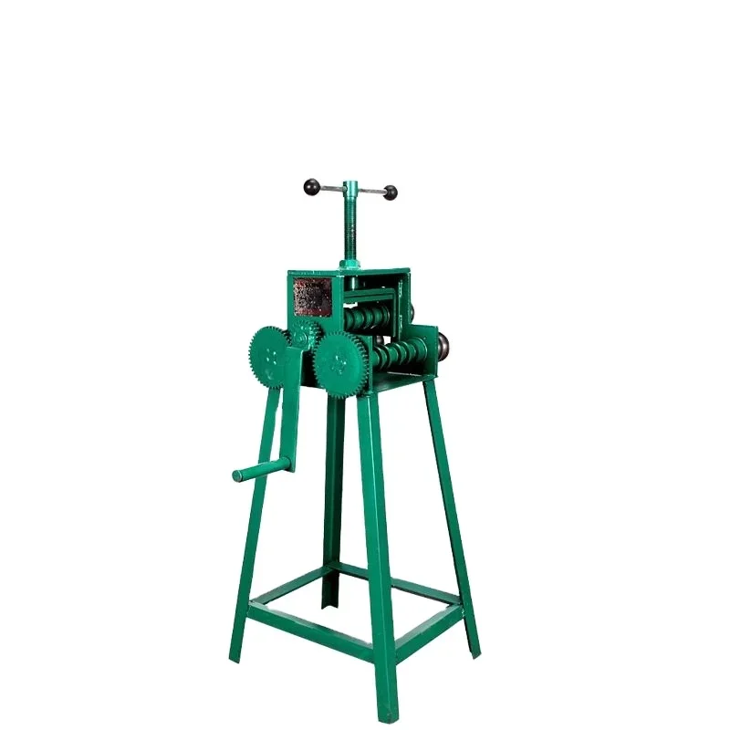 For 50 Hand Crank Pipe Bender New Construction Steel Aluminum Pipe Bending Machine Easy Operation Manual Roll Pump Automatic He