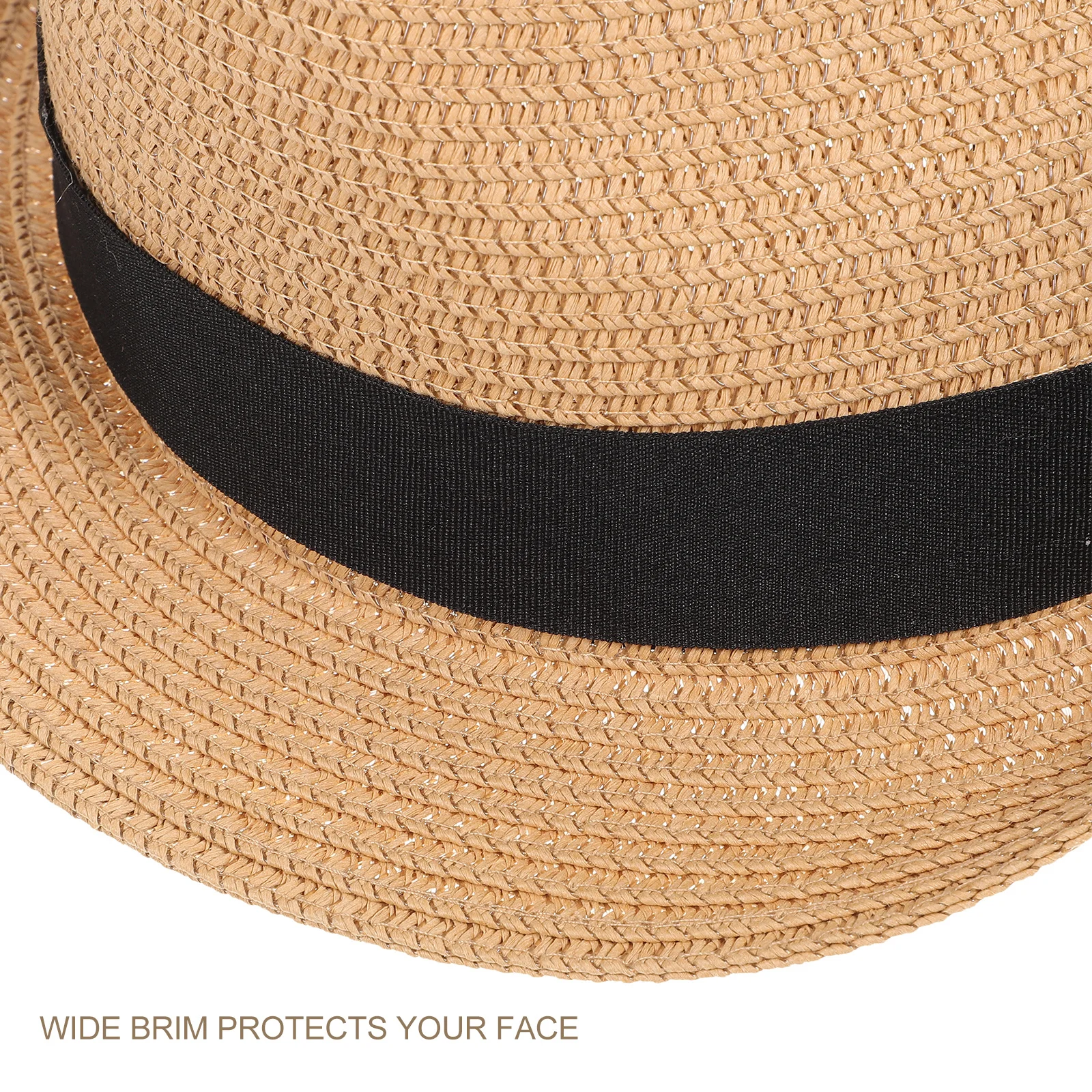 

Short-brimmed Straw Hat Hats for Men Bucket Sunhat Khaki 's & Caps