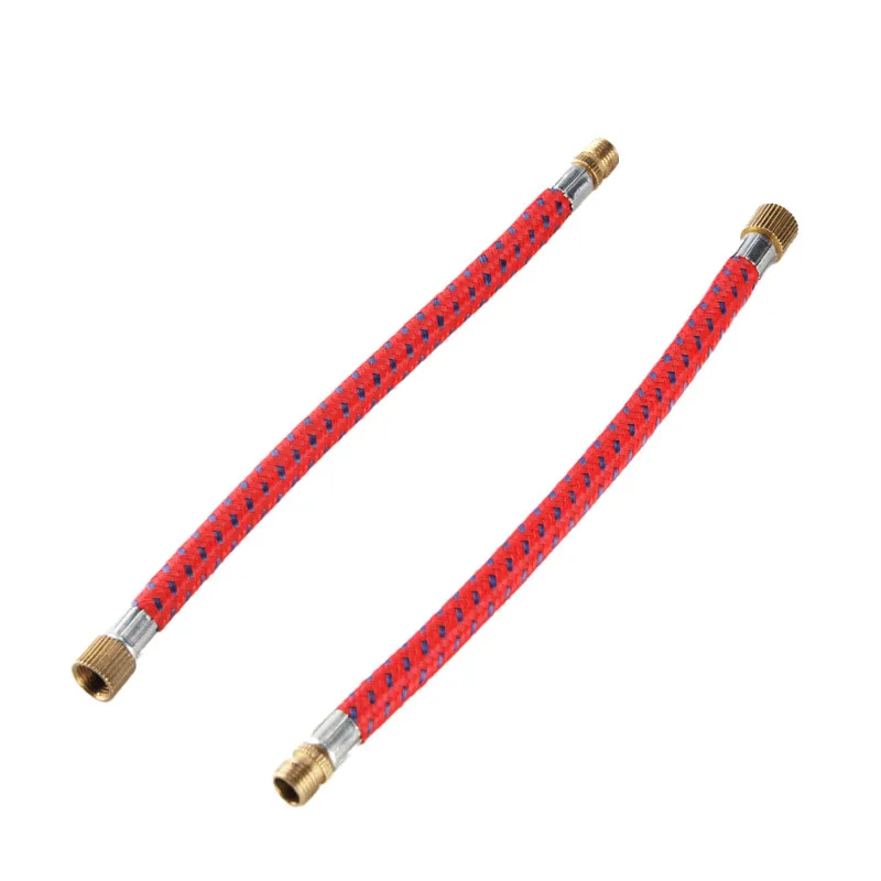 Universal Bicycle Pump Hose Flexible Tire Valve Tube Extension Replacement Pump Parts 160mm Long