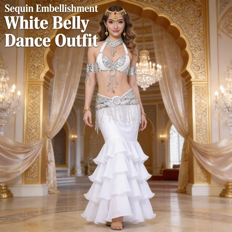 Saia de orelha dividida na frente saia de dança do ventre saia de gaze de dança do ventre saia de dança de fenda alta