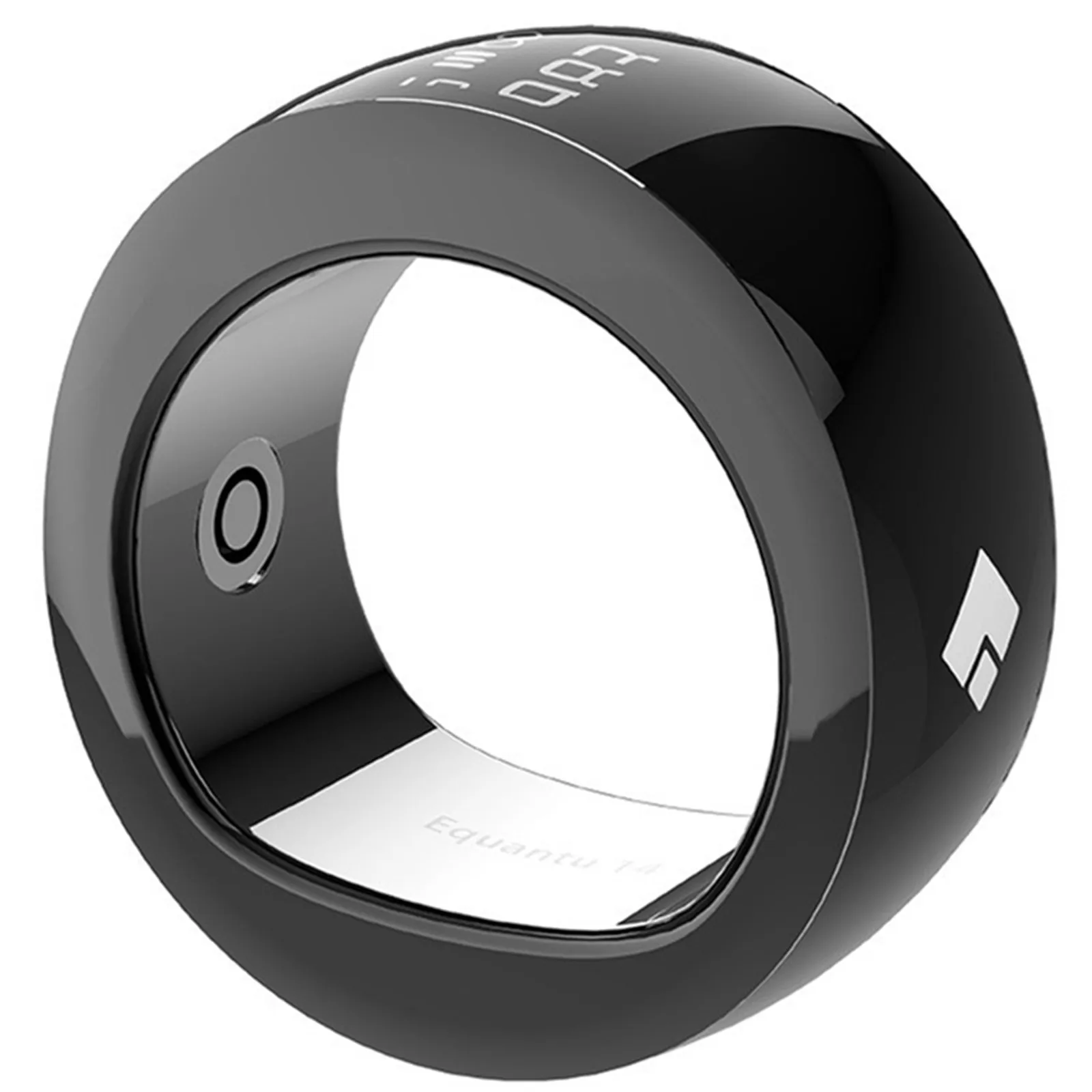 Waterproof Smart Ring Prayer Buddha Sutra Counter Display Screen Bluetooth Electronic Time Reminder Charge Bracelet Phone APP