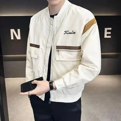 2024 Golf Suit Men's Spring and Autumn Handsome Versatile Baseball Jacket Fashion Work Jacket