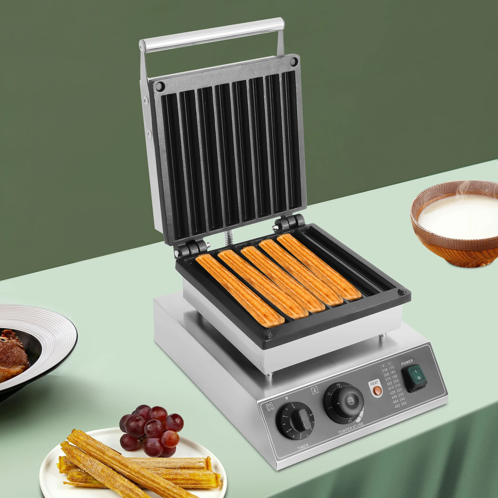 Churro Maker Machine, Easy-to-Use Non-Stick Churro Making Device, Ideal for Home Kitchen & Snack Preparation