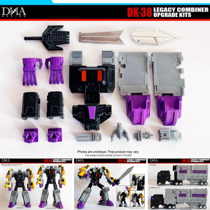 

in stock Transformation DNA DK-38 DA38 Legacy motormaster Menasor LEGACY COMBINER UPGRADE KITS Free Shipping