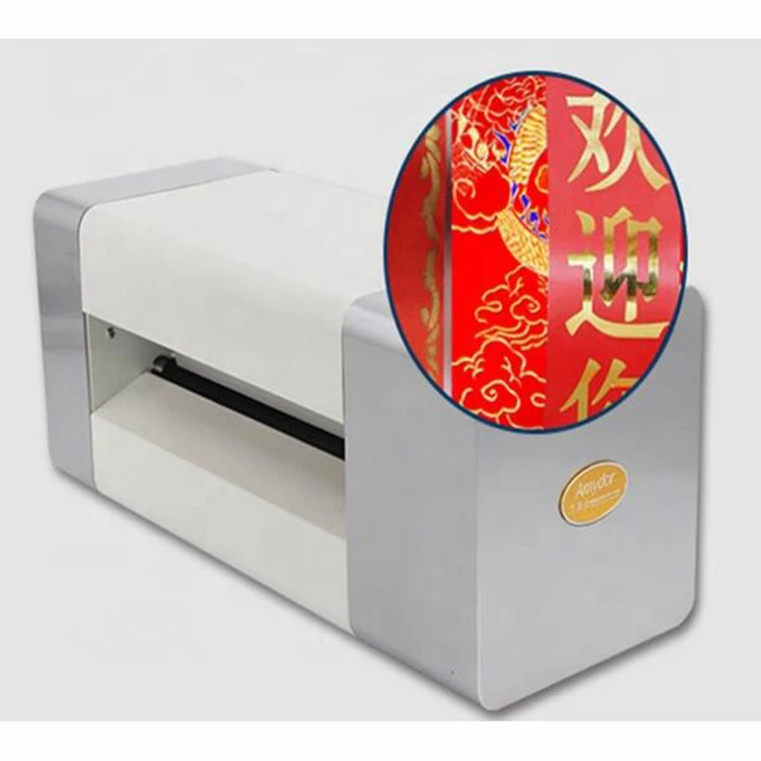 Diary Cover Gold Foil Gift Printing Machine