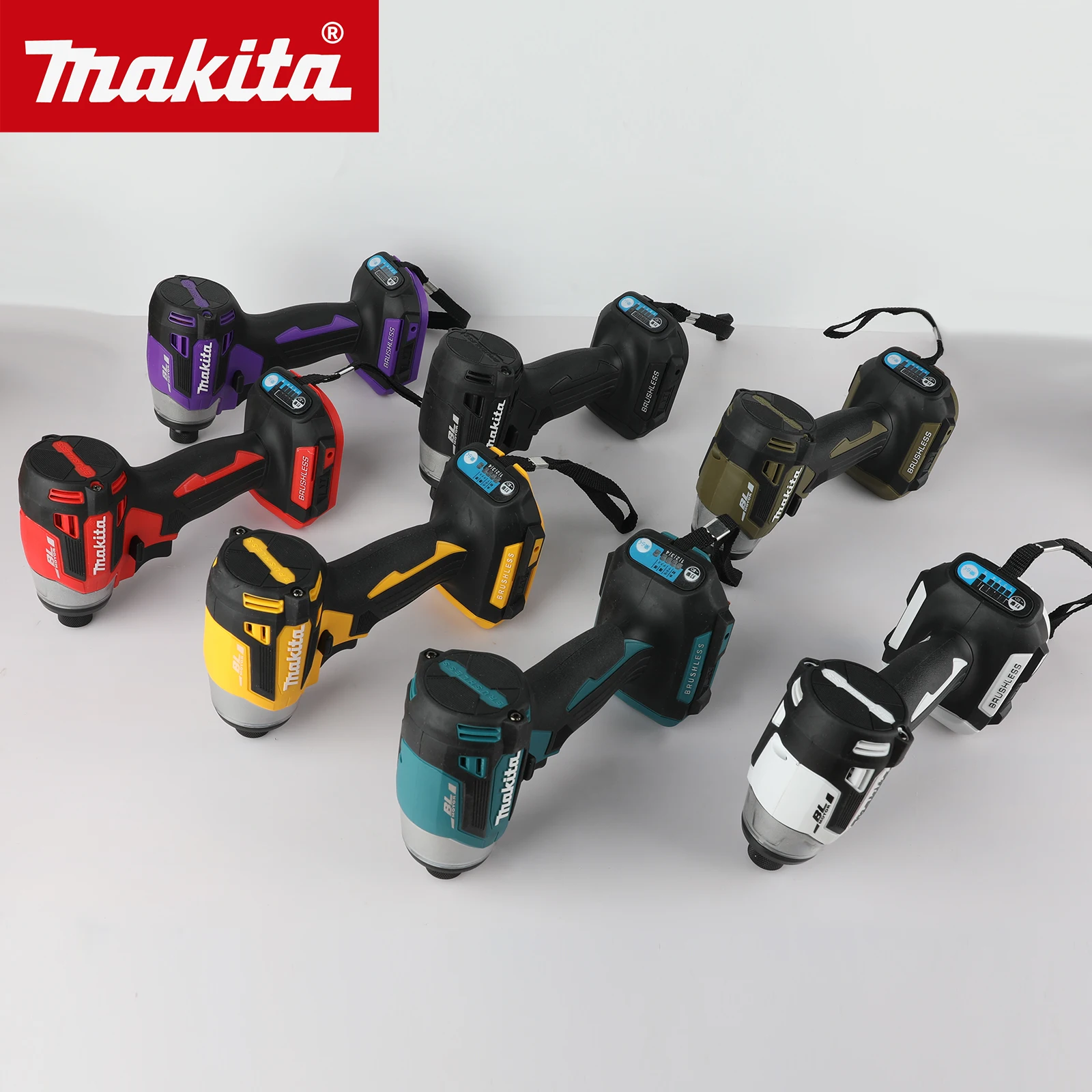 

Бесщеточный электрический шуруповерт Makita DTD173, 36700 об/мин, ударный гайковерт, 180 Нм, высокий крутящий момент, электрическая дрель для аккумулятора Makita 18В