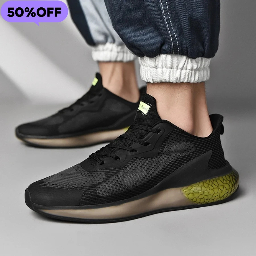 

Летние кроссовки 2026 с воздушной подушкой для бега и марафона, мужские спортивные дышащие легкие удобные нескользящие повседневные кроссовки