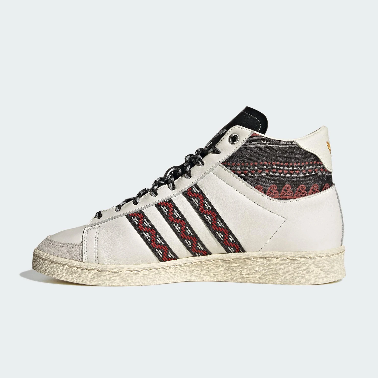Adidas genuine clover men's and women's retro mid top anti slip sports board shoes JP9196