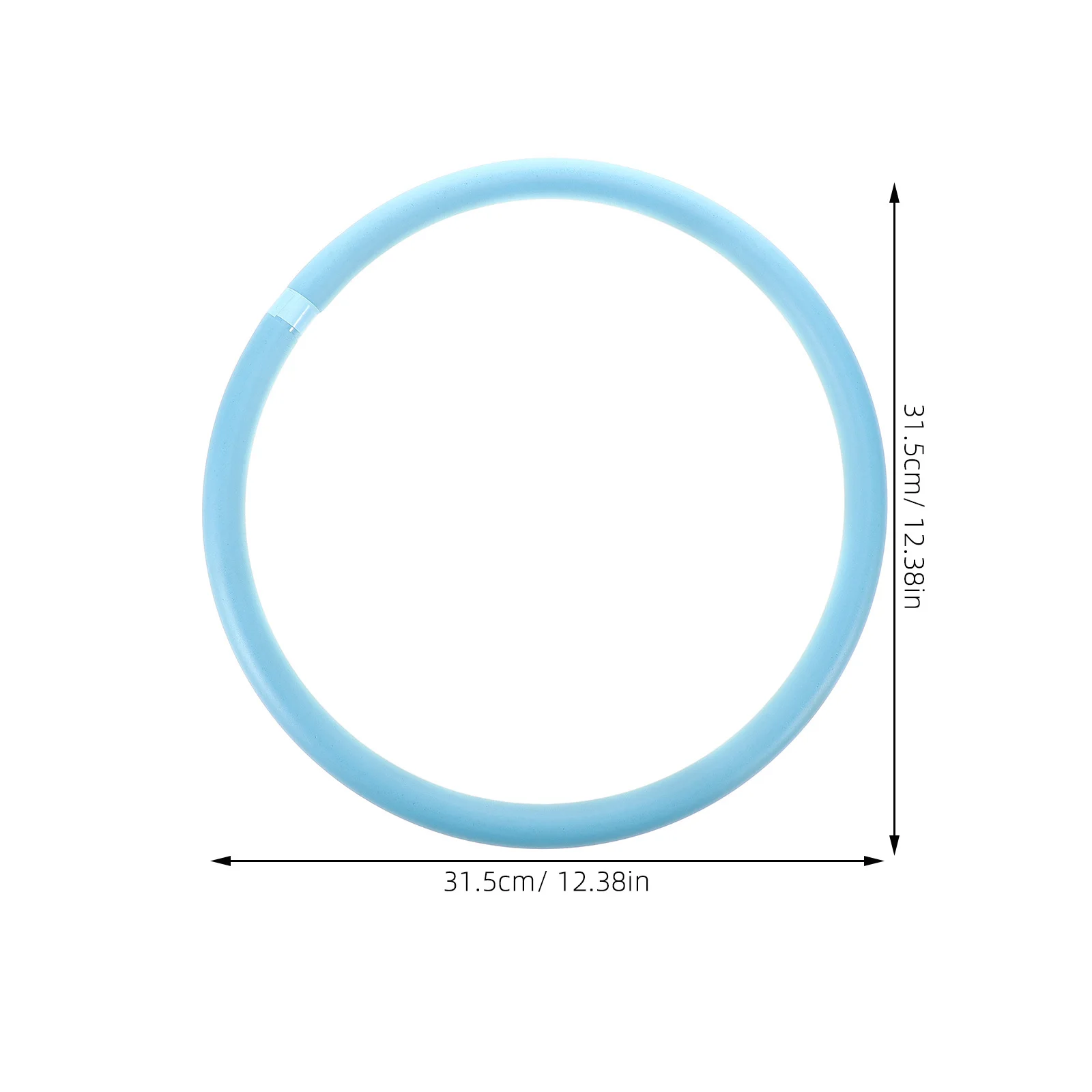 الذراع هوب 33 سنتيمتر حلقة تمرين صغيرة مرجحة لحرق الدهون العضلات الإغاثة المحمولة أجهزة لياقة بدنية اليوغا بيلاتيس المدرب #6