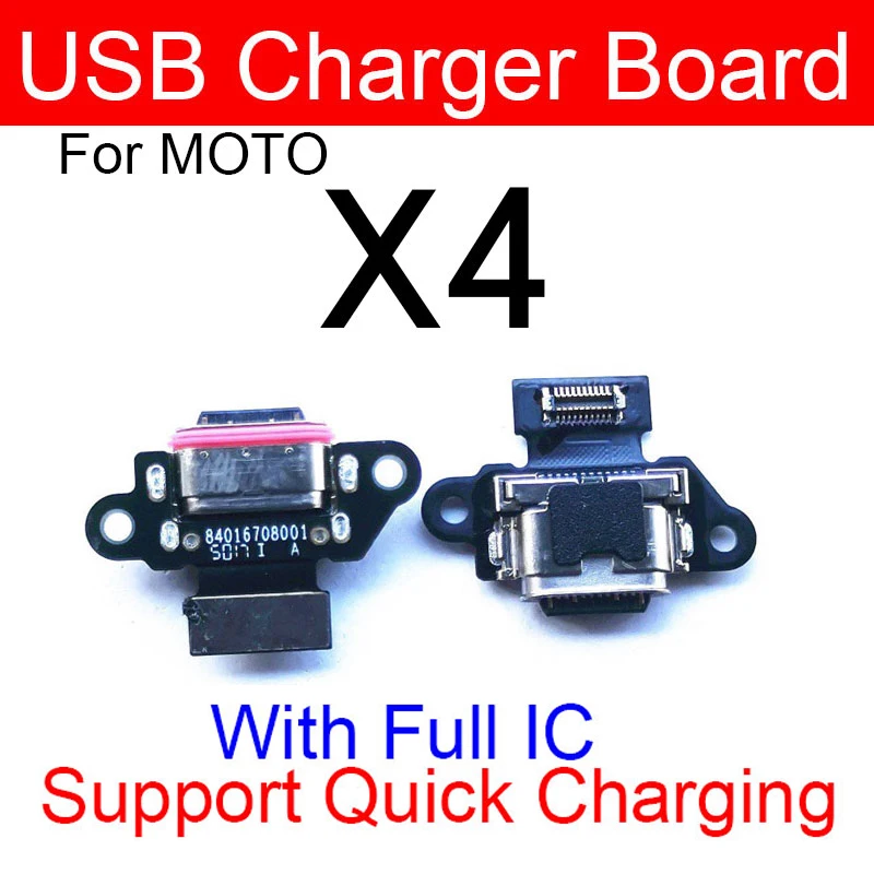 USB Chargring Board Flex Cable For MOTO Mototrola X4 Charge USB Jack Plug Socket Port Board Replacement Repair Parts