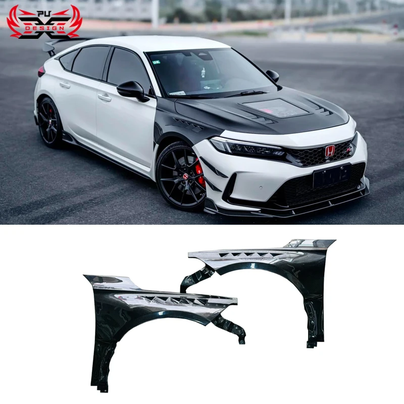 

Wholesale Carbon Fiber Side mudguard for Honda Civic Type R FL5 (11th Gen) Body Kit