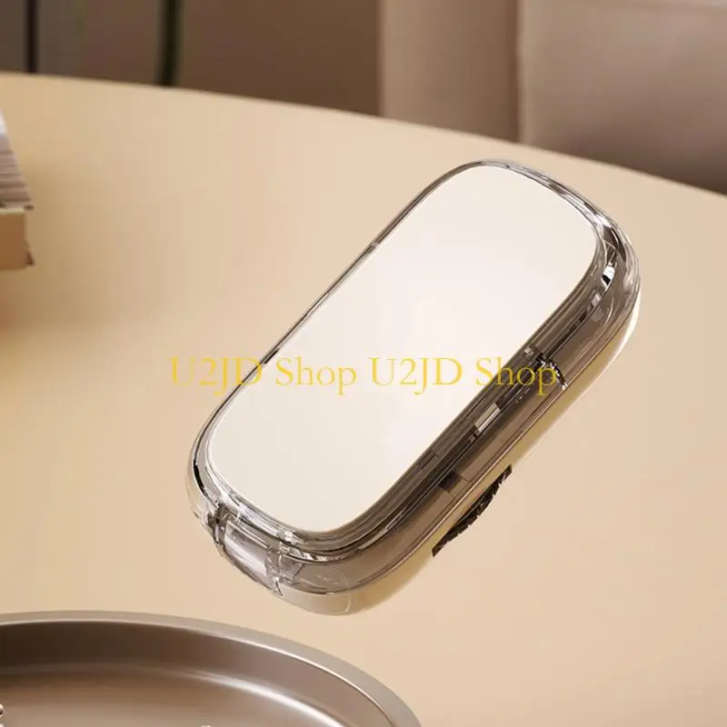 

U2JD Безопасный для детей разделитель таблеток с гладкими режущими кромками и гигиеническим материалом ABS + PC для пожилых в