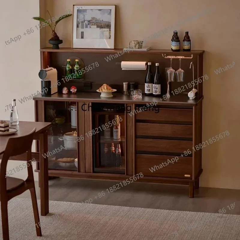 K153  K153  Luxury Wood Cabinets Mobile Decor Storage House Container Living Room Cabinets Display Wine Meuble De Rangement Home