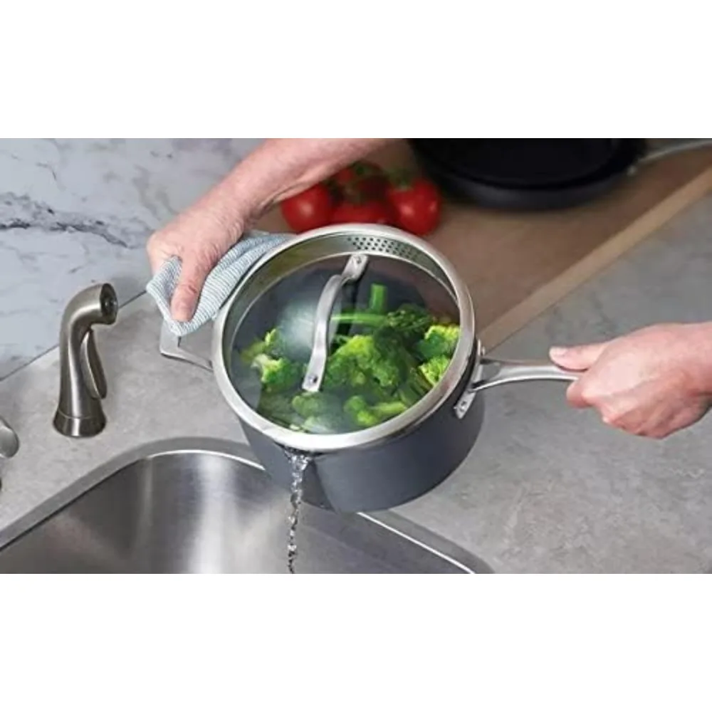 15-Piece Durable Aluminum Cookware Set Including 7 Essential Kitchen Tools