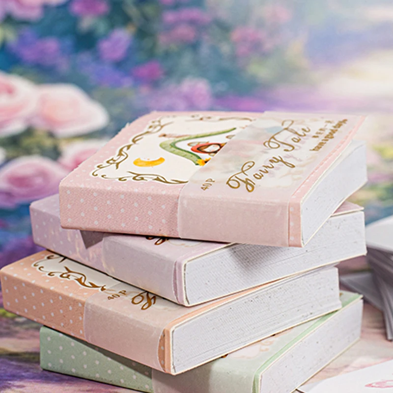 

Mr Paper, 160 листов/пакет, серия Starlight Fairy Tales, мини-наклейки на книги на тему сказки, канцелярские эстетические наклейки