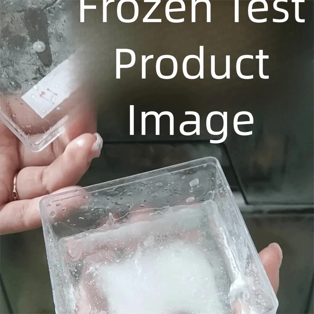 Nuevo Caja de plástico para galletas de aproximadamente 290ML, caja de Tiramisú transparente DIY, Mini cubo cuadrado, molde para pastel DIY, fiesta en casa