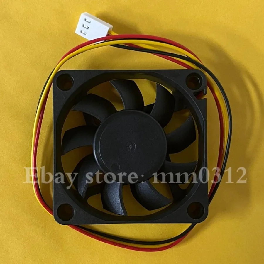 For Sanyo 109P0612H761 6015 DC12V 0.09A 6CM 3-Wire High Airflow Cooling Fan