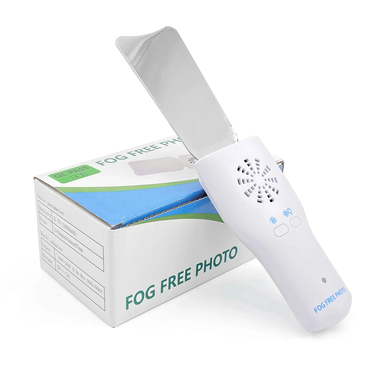 Dental LED Lights Automatic Defogging Mirror Anti-fog Mirrors Oral Photography Reflector Defog Orthodontic Dentistry Tools