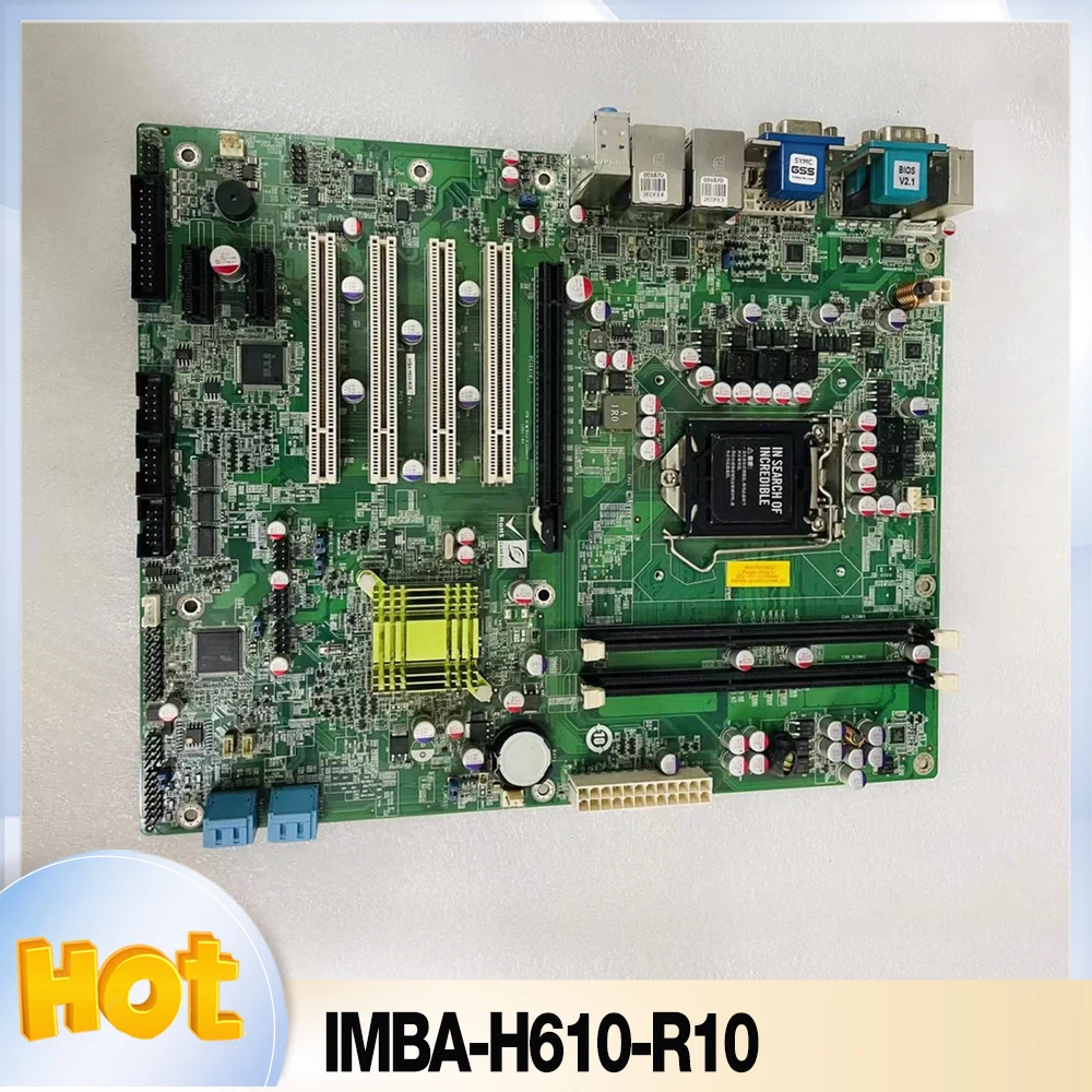 IMBA-H610-R10 For IEI Industrial Control Computer Equipment Motherboard H61 LGA 1155