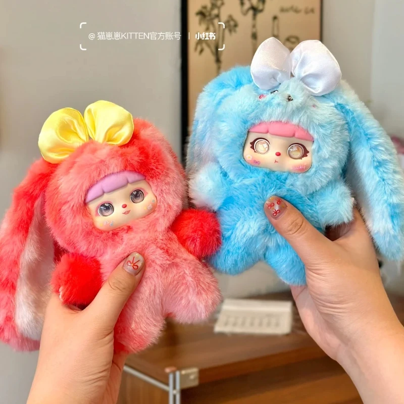 

Подлинная серия Samuel Cat Cubs Kitten Magic Little Rabbit, слепая коробка, плюшевая кулон, кукла-сюрприз, подарок для девочек