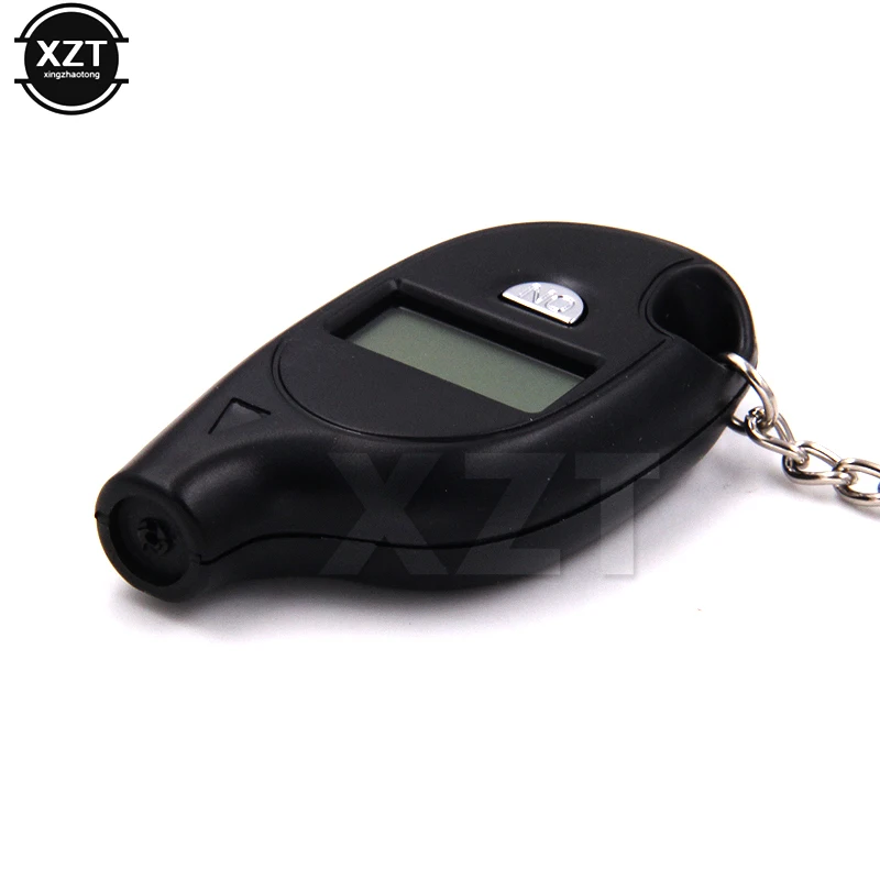 Mini Key Chain Type Car Tire Pressure Gauge High Precision Digital Display Car Pressure Tester Motorcycle Tire Pressure Gauge