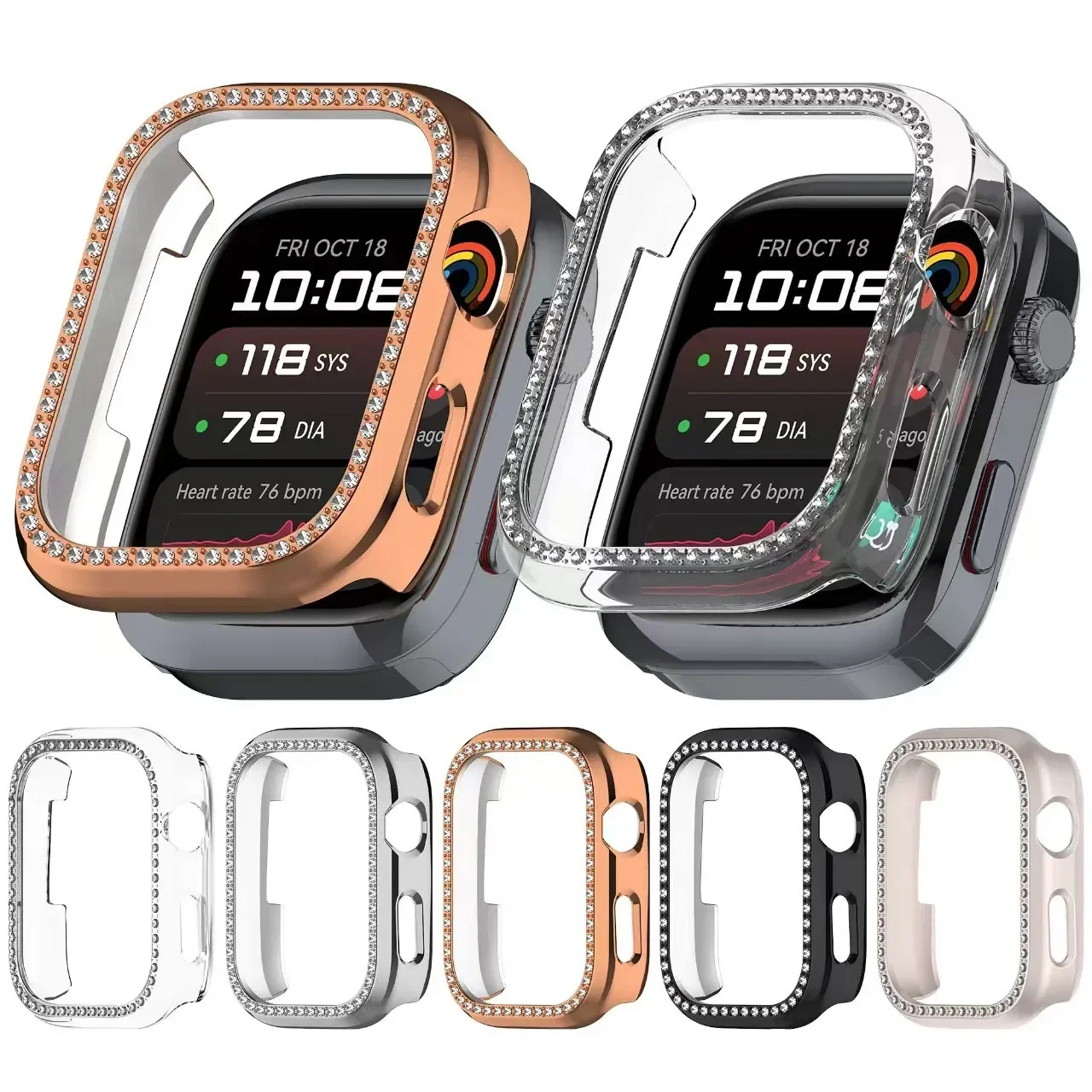 Diamonds Watch Cover Protective Case for Huawei watch D2 Smart bracelet watches Bezel Replacement Frame for huawei d2 Shell