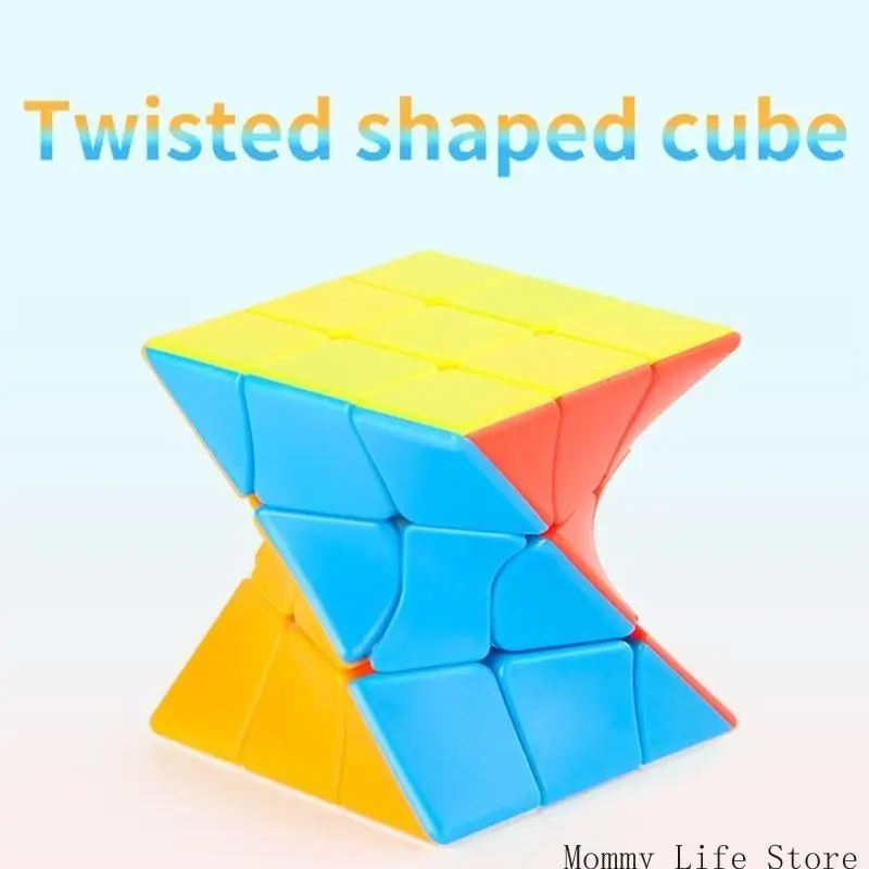 

Competition Grade 3x3x3 Twisted Cube Offering Movement And Anti Stall Technology For Expert Solvers