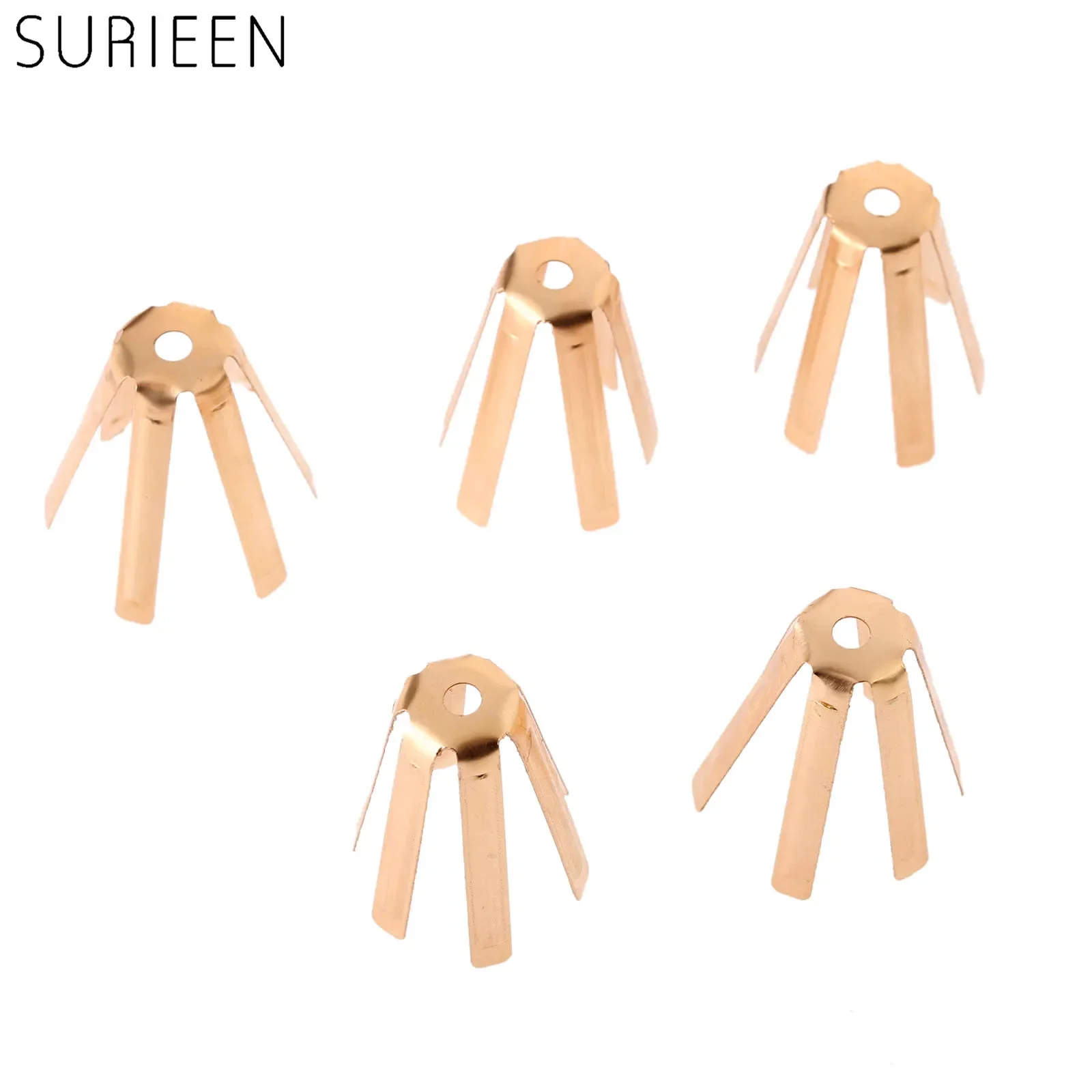 SURIEEN Universal 5pcs Golf Brass Shaft Shim Adapter Fit 0.335 Outdoor Golf Club Shafts Accessories Golf Adapter Spacer Shims