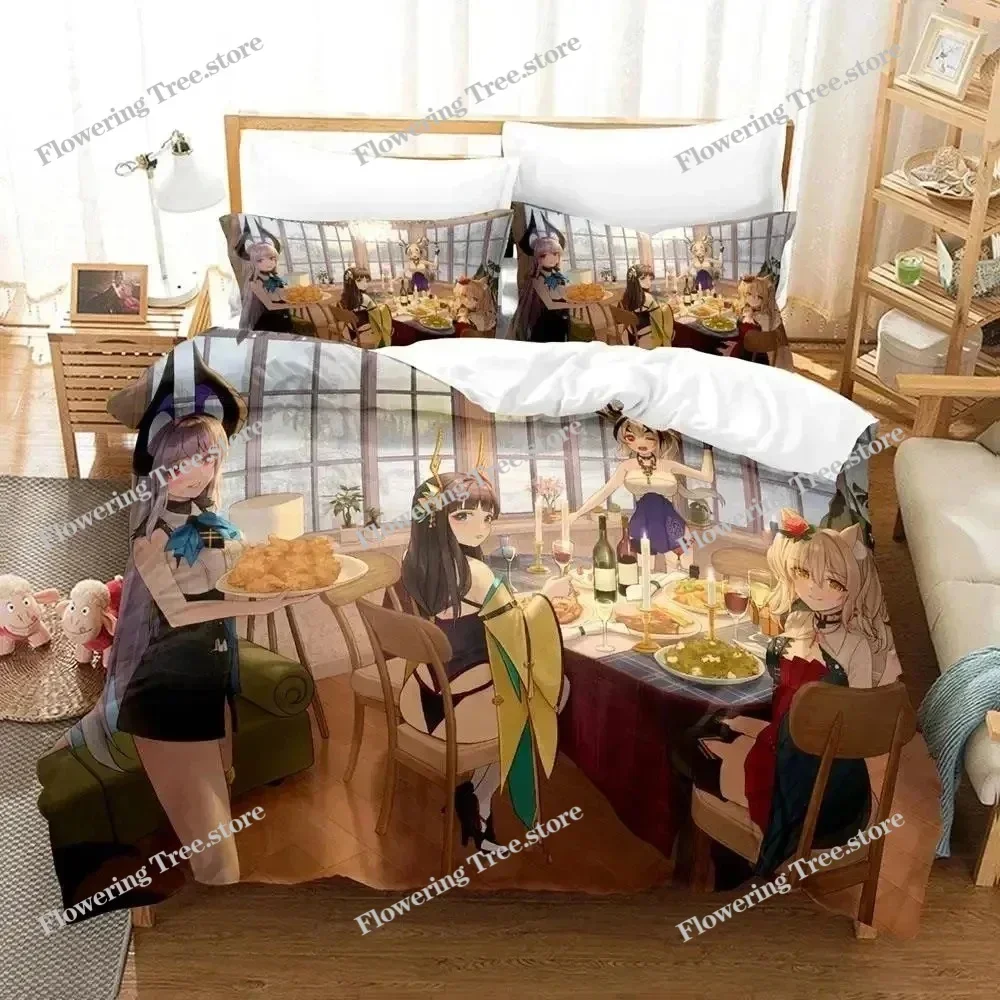 

Anime E-Echocalypse Bedding Set Duvet Cover Bed Set Quilt Pillowcase Comforter King Queen Size Boys Adult Bedding Set 025029963