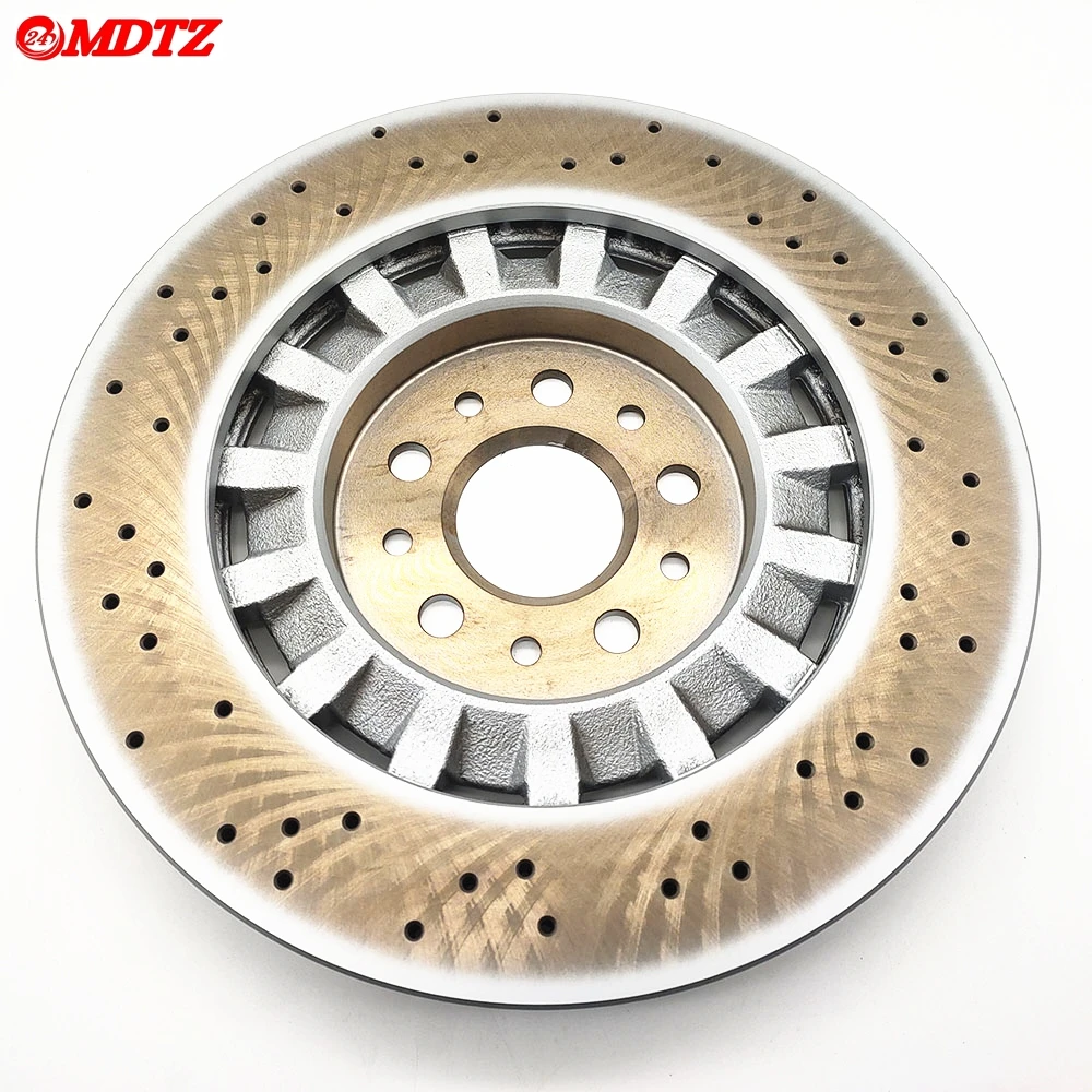 2PCS Dacromet Coating Front Brake Disc for Maserati Ghibli SQ4 Quattroporte AWD Ghibli S 360mm 670030935