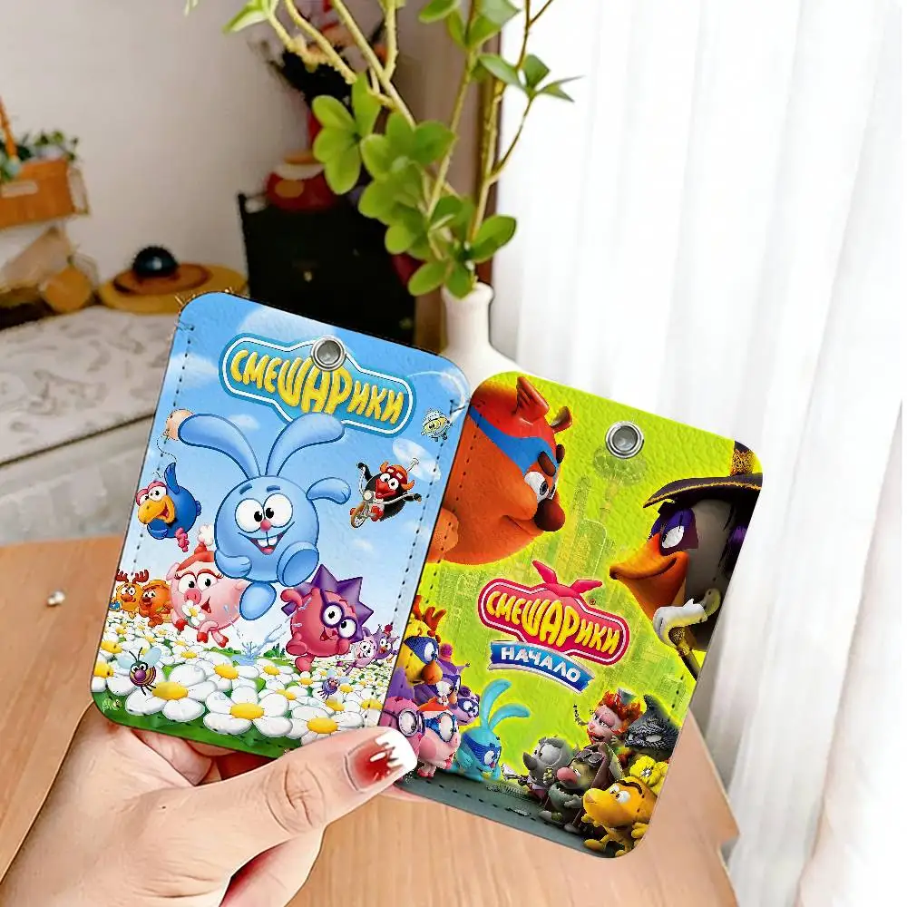 Animation G-GoGoRiki K-Kikoriki Personalised Holder Suitable For Bank Card,Subway, Bus Card Wallet Card Case Keychain