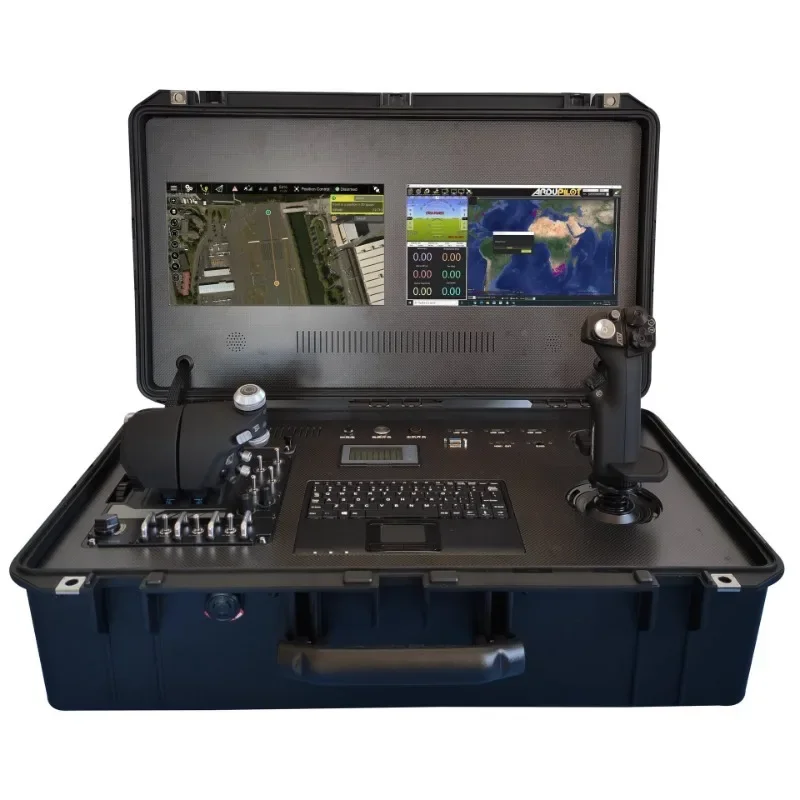 Single screen ground station hanging, fixed drone gimbal, pod