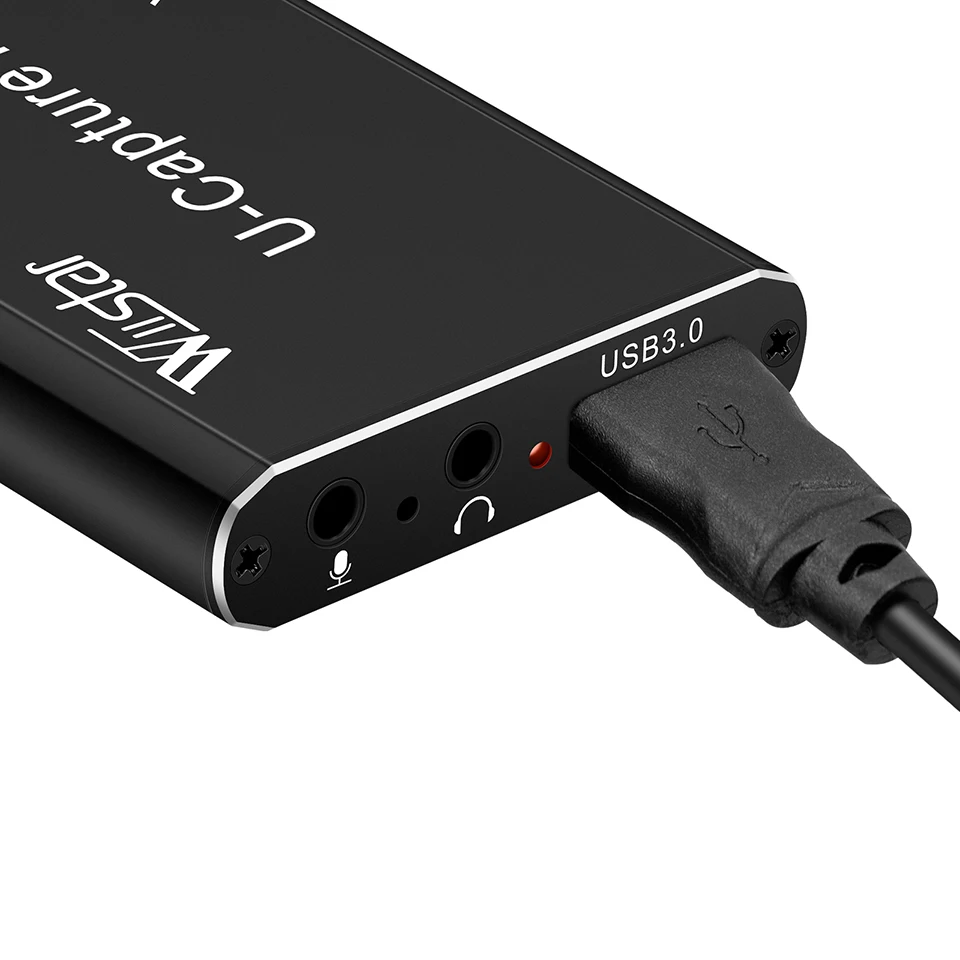 Захват видео. Захват видео «один вход, один выход», захват 4K UHD, сильная совместимость, выход для наушников или динамиков.