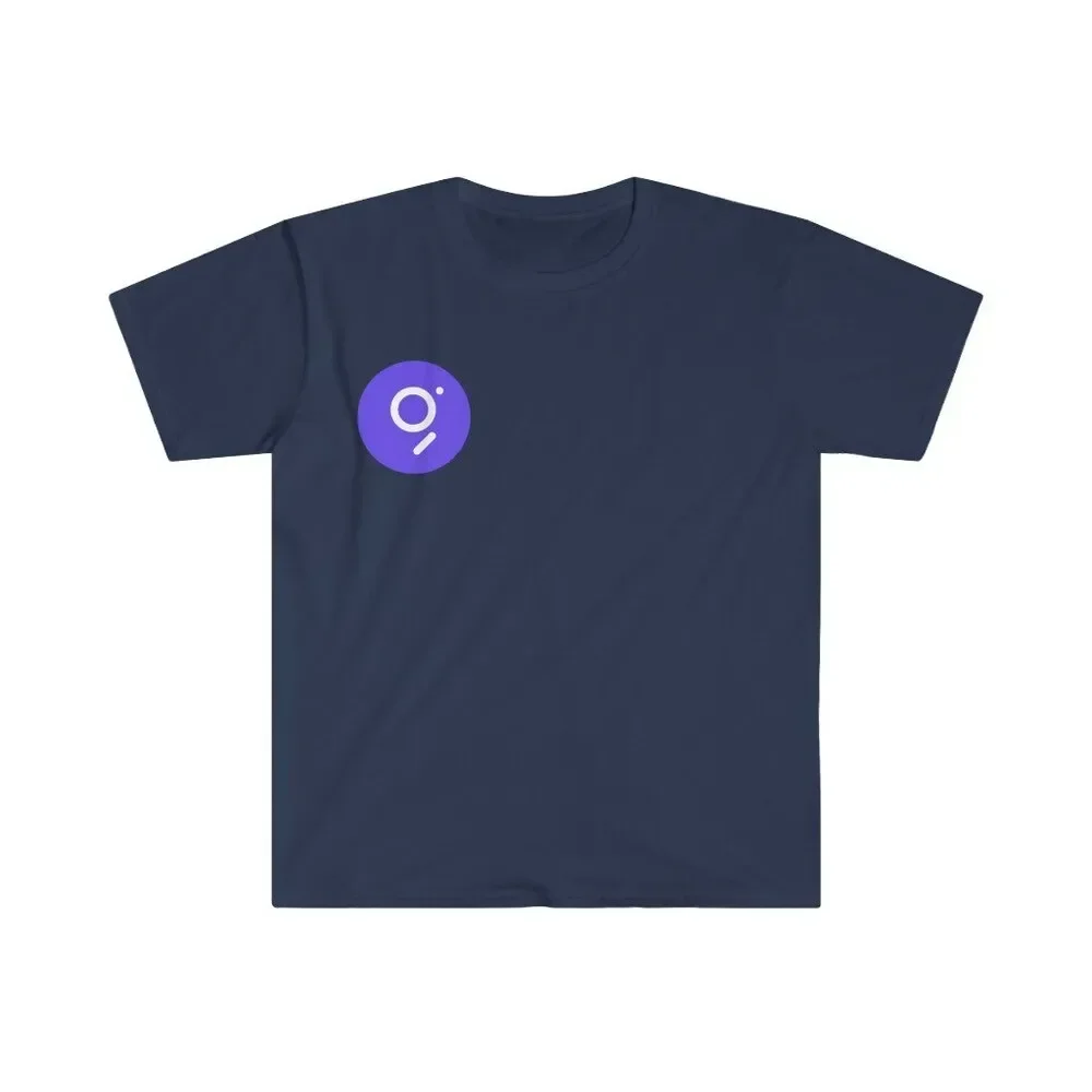 Grt The Graph Token Small Logo Cryptocurrency Crypto Coin Softstyle T Shirt