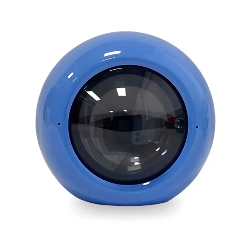 

FEDI-3D Crystal Ball Player Video Desktop Decoration Souvenir Video Portable Rechargeable For Friends Blue