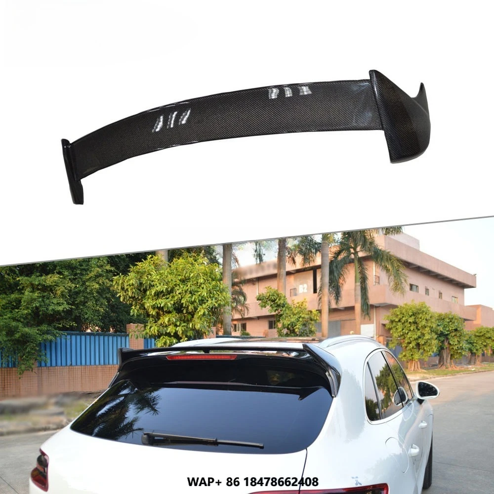 

Carbon Fiber Rear Roof Spoiler for Porsche Macan Spoiler 2014 - 2018 Tail Wings Car Styling