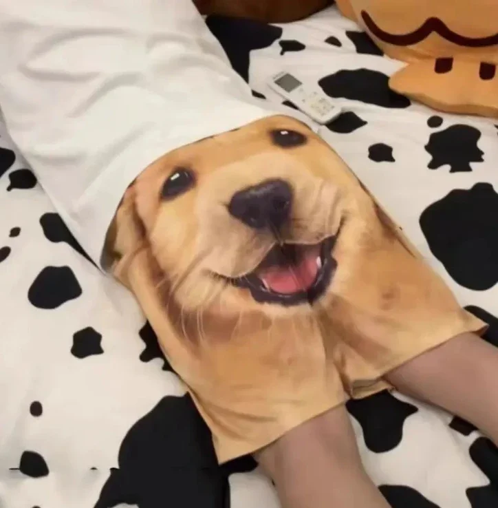 Tiktok Live Funy Pants Nightclub, bar costume Print Cosplay Quick-drying Party Shorts Casual Couple Five-quarter Pants Boy Girls