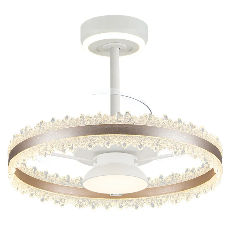 Modernes Licht, Luxus-Ventilatorlicht, unsichtbare Integration, Deckenventilator für Esszimmer, Schlafzimmer, neuer Wind, leise