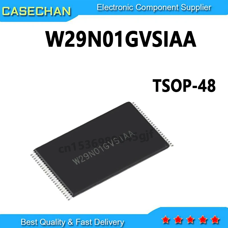 1pcs W29N01GVSIAA  TSOP-48 1Gbit NAND FLASH